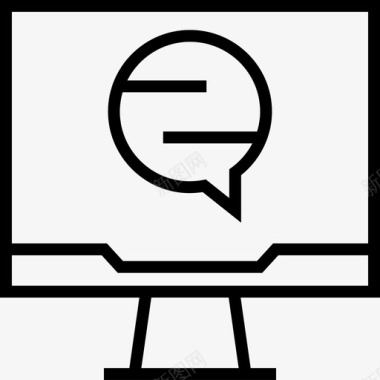 在线发短信聊天pc监控图标