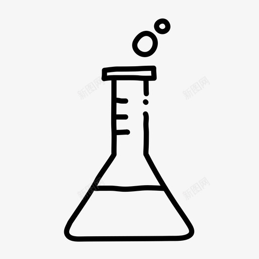 烧杯化学手绘svg_新图网 https://ixintu.com 烧杯 化学 手绘 药物 药房 制药