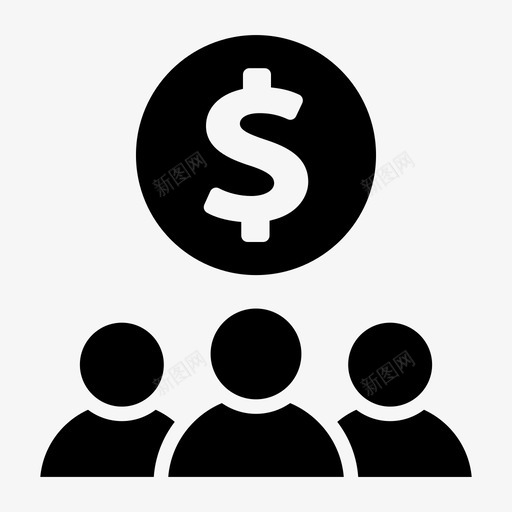 投资公司美元svg_新图网 https://ixintu.com 投资 投资公司 美元 货币 利润