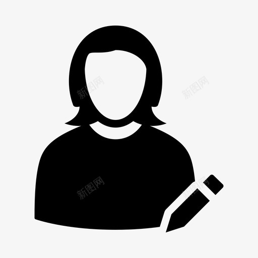 笔帐户用户svg_新图网 https://ixintu.com 用户 帐户