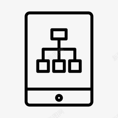 ipad站点地图图表设备图标