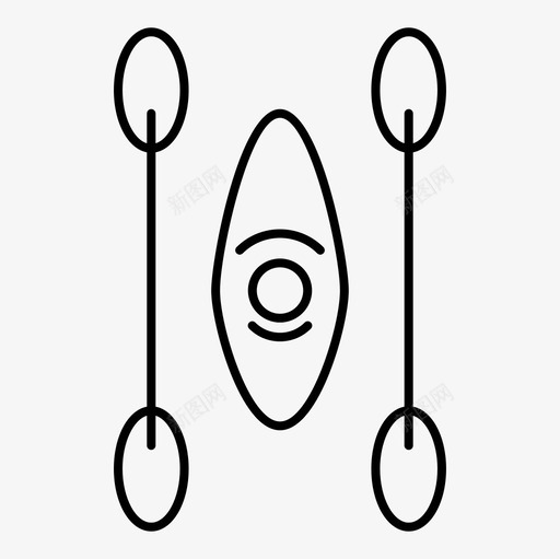 皮划艇探险独木舟svg_新图网 https://ixintu.com 皮划艇 探险 独木舟河 流水 野生 自然