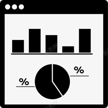 仪表板分析图表图标