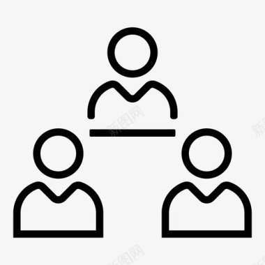 商务会议会议桌服务图标