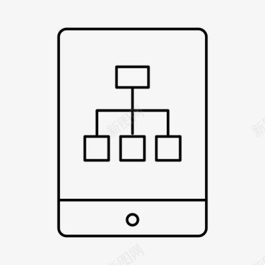 ipad站点地图图表设备图标