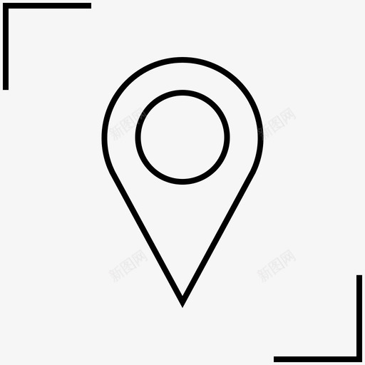 地图别针查找gpssvg_新图网 https://ixintu.com 地图 别针 查找 位置 导航