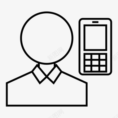 呼叫中心客户支持电话营销图标