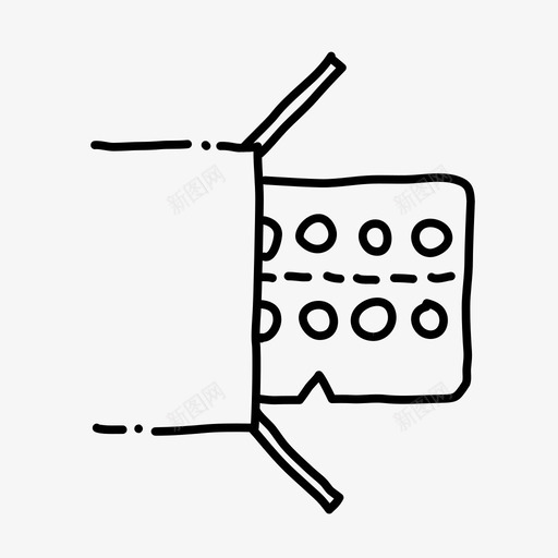 药丸手绘药物svg_新图网 https://ixintu.com 药房 药丸 手绘 药物 处方 处方药