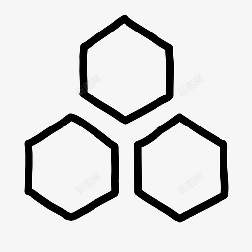 分子手绘药物svg_新图网 https://ixintu.com 药学 分子 手绘 药物 分子结构