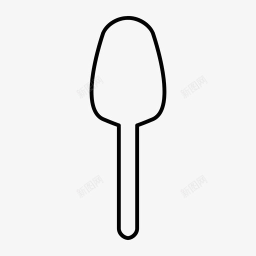 勺子厨师食物svg_新图网 https://ixintu.com 厨师 厨房 勺子 食物 工具