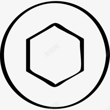 抽象立方体创意设计图标