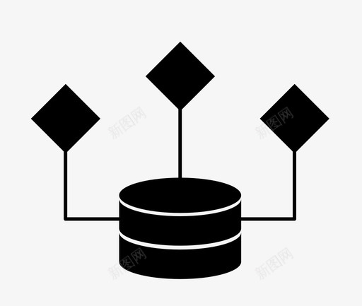 关系数据库数据服务svg_新图网 https://ixintu.com 关系 数据库 数据 服务
