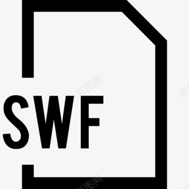 swf文件扩展名文档文件名图标