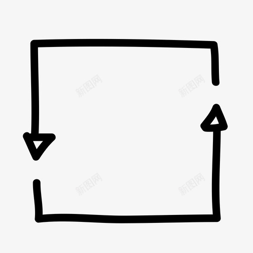 可重复使用的箭头手绘箭头略图箭头svg_新图网 https://ixintu.com 箭头 重复 使用 用的 手绘 略图