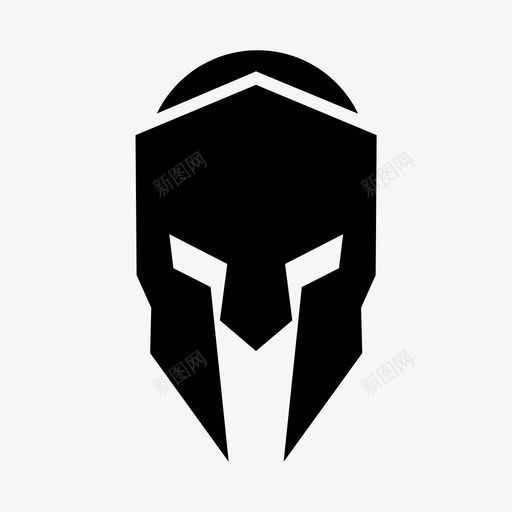斯巴达头盔装备战士svg_新图网 https://ixintu.com 斯巴达 头盔 装备 战士 战术