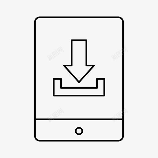 ipad下载设备下载文件svg_新图网 https://ixintu.com 下载 设备 文件 屏幕