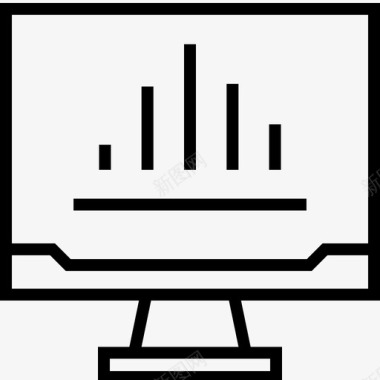 信息图形分析搜索引擎优化图标