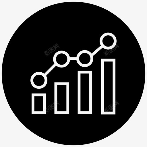 趋势图分析条形图svg_新图网 https://ixintu.com 趋势 势图 分析 条形图 增长 统计 视频 打印机 用户