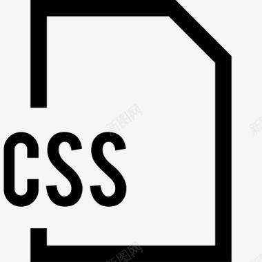 css文件扩展名文档文件名图标