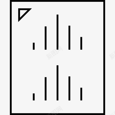 在线业务报告数据文档图标