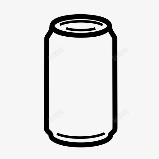 汽水罐可乐饮料svg_新图网 https://ixintu.com 汽水 水罐 可乐 饮料 罐装 装的 东西
