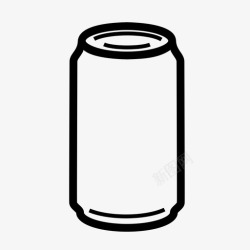 汽水标志汽水罐可乐饮料高清图片