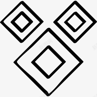 立方体抽象创意设计图标