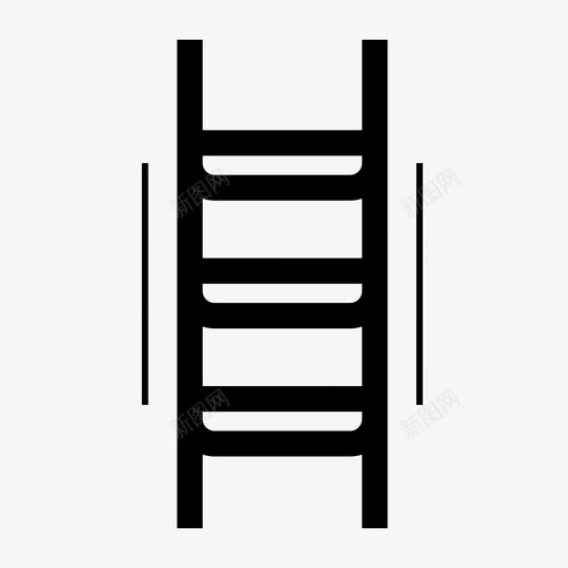 梯子爬逃svg_新图网 https://ixintu.com 梯子 爬爬 日常用品