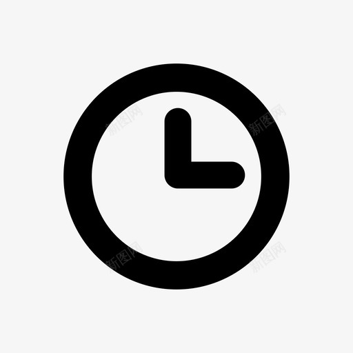 时间时钟界面svg_新图网 https://ixintu.com 网站 时间 时钟 界面 分针 标准 标准图 图示 图标