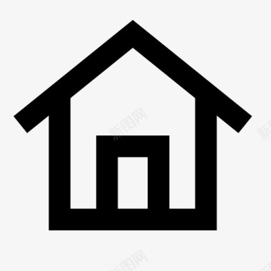 家住宿房子图标
