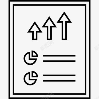 数据搜索引擎优化报告业务文件图标