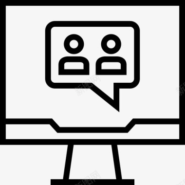 在线发短信聊天pc监控图标