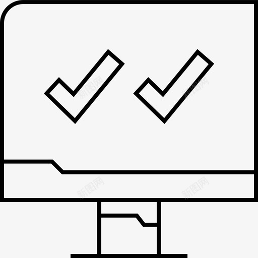 联机检查标记检查标记计算机svg_新图网 https://ixintu.com 检查 标记 联机 计算机 桌面 信息 图形