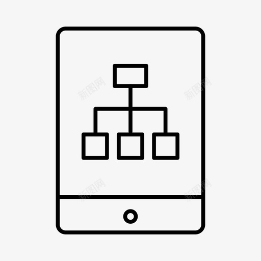 ipad站点地图图表设备svg_新图网 https://ixintu.com 站点 地图 设备 图表 屏幕