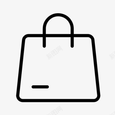 购物袋购物车商品图标