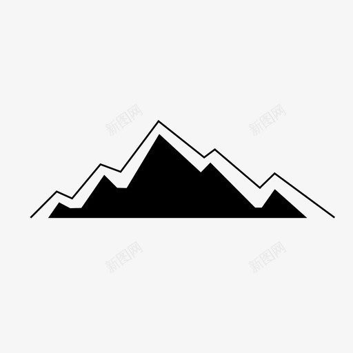 山冒险露营svg_新图网 https://ixintu.com 冒险 露营 自然 小径山