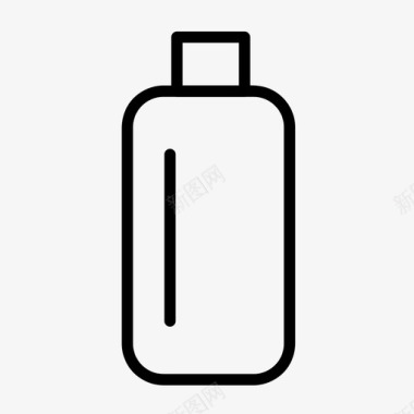 瓶子液体混合物图标