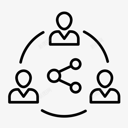 分享商业社区svg_新图网 https://ixintu.com 分享 商业 社区 团体 团队