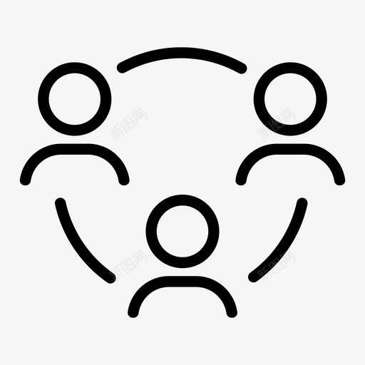 社区商业社区商业团体svg_新图网 https://ixintu.com 社区 商业 团体 商人 互联