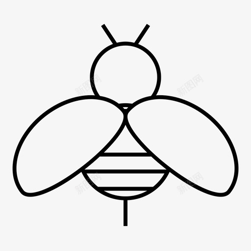 蜜蜂创意蜂蜜svg_新图网 https://ixintu.com 蜜蜂 创意 蜂蜜 自然