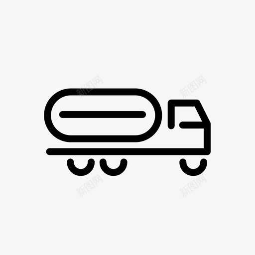 油罐车小心移动svg_新图网 https://ixintu.com 小心 油罐车 注意车辆 移动 车辆