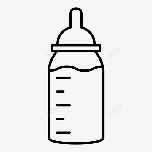 婴儿奶瓶喂食器奶嘴svg_新图网 https://ixintu.com 婴儿 奶瓶 喂食 奶嘴 塑料瓶 儿童