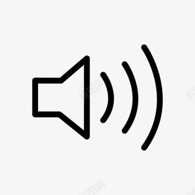 声音打开音乐打开声音播放图标