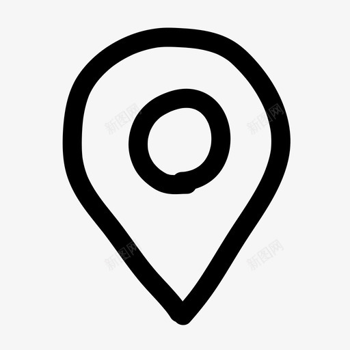 地图别针地址位置svg_新图网 https://ixintu.com 地图 别针 地址 位置 置地 点点 手绘