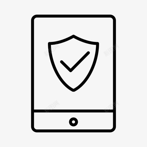 ipad屏蔽设备保护svg_新图网 https://ixintu.com 屏蔽 设备 保护 屏幕