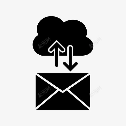 邮件服务器云客户端云计算svg_新图网 https://ixintu.com 邮件 邮件服务 服务器 云计算 客户端 数据 交换 备份
