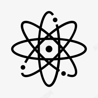 原子化学原子核图标