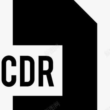 cdr文件文档扩展名图标