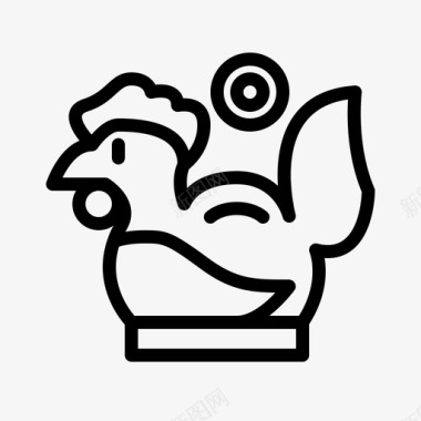 小鸡金融图标