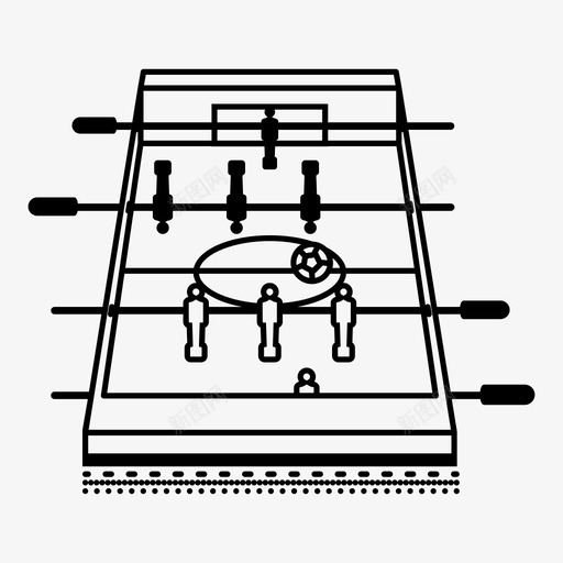 足球游戏踢球svg_新图网 https://ixintu.com 足球 游戏 桌上 踢球 乐趣